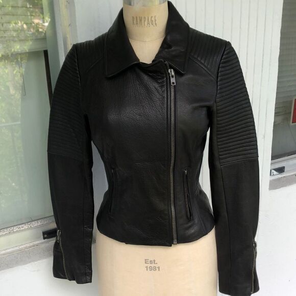 A.L.C.  Leather jacket - Picture 1 of 7